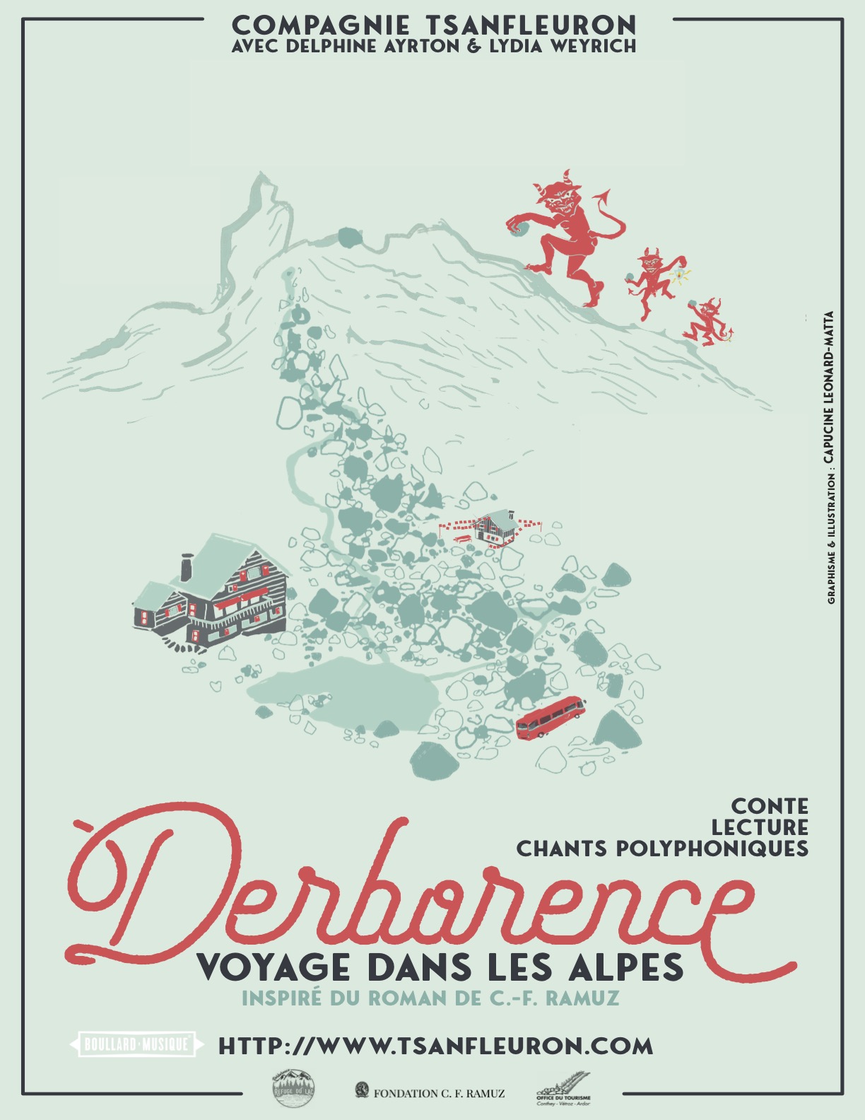 Derborence, voyage dans les Alpes